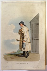 Watchman, 1813 (akvatinta) alkotó: English School