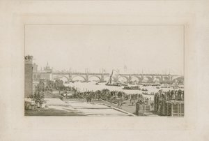 Waterloo Bridge, London alkotó: English School
