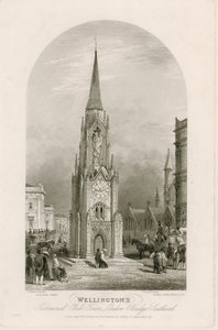 Wellingtons Testimonial Clock Tower, London Bridge, Southwark alkotó: English School