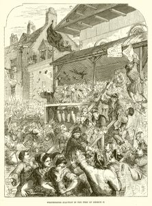 Westminsteri választás II. György idejében alkotó: English School