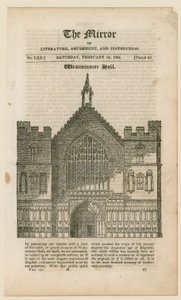 Westminster Hall alkotó: English School