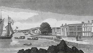 Weymouth (metszet) alkotó: English School