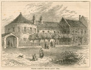 White Conduit House, Pentonville, London, 1820 körül alkotó: English School