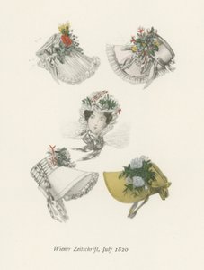 Bécsi Magazin, 1820. július alkotó: English School