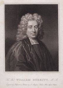 William Burkitt, angol pap és író (metszet) alkotó: English School