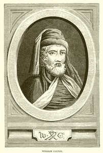 William Caxton alkotó: English School