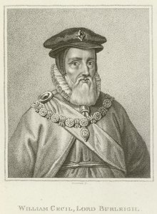 William Cecil, Lord Burleigh (metszet) alkotó: English School