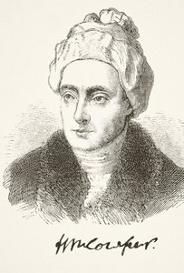 William Cowper, William Hickman Smith Aubrey (1858-1916) „Anglia nemzeti és hazai története” című művéből, London, 1890 körül alkotó: English School