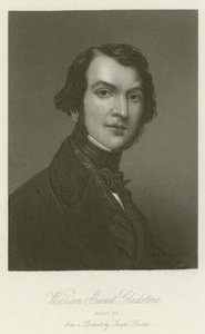 William Ewart Gladstone, Aetat 31 (metszet) alkotó: English School
