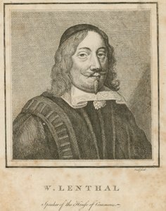 William Lenthal, az alsóház elnöke alkotó: English School