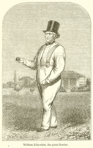 William Lillywhite, a Nagy Bowler alkotó: English School