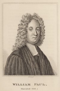 William Paul, kivégezve 1716 alkotó: English School