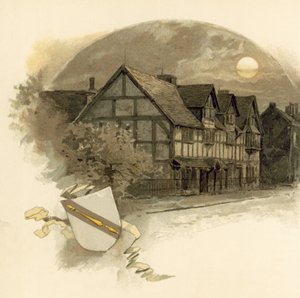 William Shakespeare szülőháza a Henley Streeten alkotó: English School