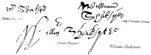 William Shakespeare alkotó: English School
