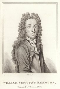 William Kenmure vikomt, hazaárulásért elítélt, 1716 alkotó: English School