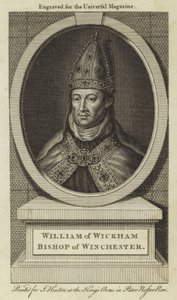 Wickhami Vilmos, Winchester püspöke alkotó: English School