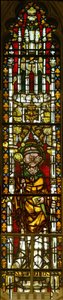 St. Giles-t ábrázoló ablak alkotó: English School