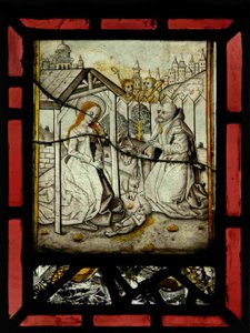 A Születést ábrázoló ablak alkotó: English School