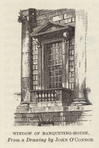 A bankettház ablaka alkotó: English School
