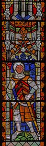 William Lord de la Zouche-t ábrázoló s4 ablak alkotó: English School