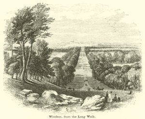 Windsor, a Hosszú sétából alkotó: English School