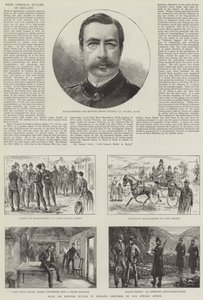 Sir Redvers Bullerrel Írországban (metszet) alkotó: English School