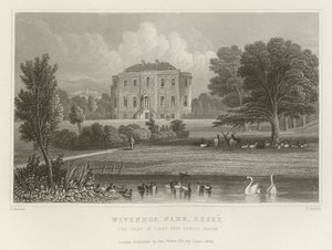 Wivenhoe Park, Essex, Rebow altábornagy székhelye alkotó: English School