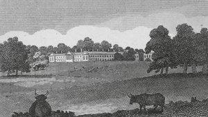 Woburn Abbey (metszet) alkotó: English School