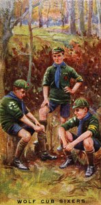 Wolf Cub Sixers, 1929 alkotó: English School