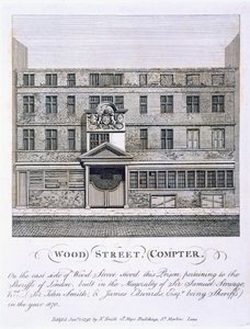 Wood Street, Compter, pub. 1793. alkotó: English School