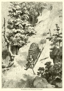 A Cevennes-hegység favágói (metszet) alkotó: English School