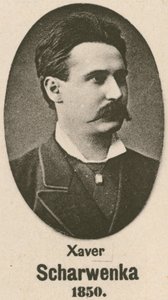 Xaver Scharwenka (mélynyomás) alkotó: English School
