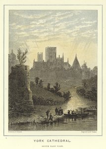 York-i katedrális, délkeleti nézet alkotó: English School