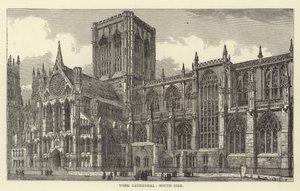 York-i katedrális, déli oldal alkotó: English School