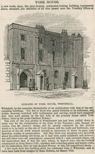 York-ház, Whitehall alkotó: English School