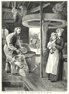 Lehet, hogy egy gallon lisztet kapsz a zsákodból (gravírozás) alkotó: English School