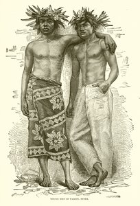 Tahiti fiatal férfiak – típusok alkotó: English School
