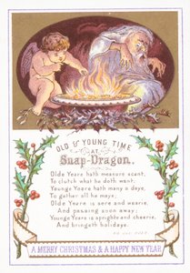 Fiatalok és idősek, karácsonyi kártya alkotó: English School