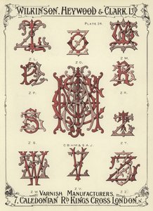ZL, ZO, ZM, ZP, CBHM és SAJ, ZR, ZS, ZT, ZW, ZV, ZZ alkotó: English School