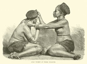 Zulu nők a WC-nél alkotó: English School