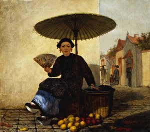 Gyümölcsárus, 1862