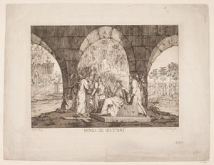 Minos és Voltaire alkotó: Erasmus Cristoffer Karlebye