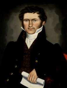 Gentleman of Squire Williams House, kb. 1829.