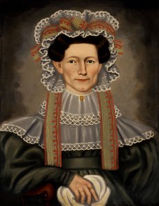 Lady of Squire Williams House, kb. 1829. alkotó: Erastus Salisbury Field