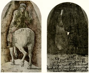 A bolognai Garganelli-kápolna lovas figurája alkotó: Ercole de Roberti