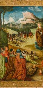 Szent Mária Magdolna gyónásra feltámaszt egy halott lovagot, 1519 (olaj, tölgyfa tábla)