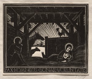 Karácsonyi ajándékok: Hajnal alkotó: Eric Gill