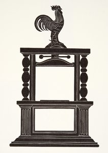 Kakas és a nyomda alkotó: Eric Gill