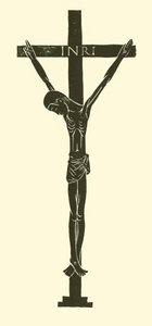 Feszület alkotó: Eric Gill