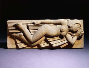 Modell szobrászathoz: A déli szél alkotó: Eric Gill